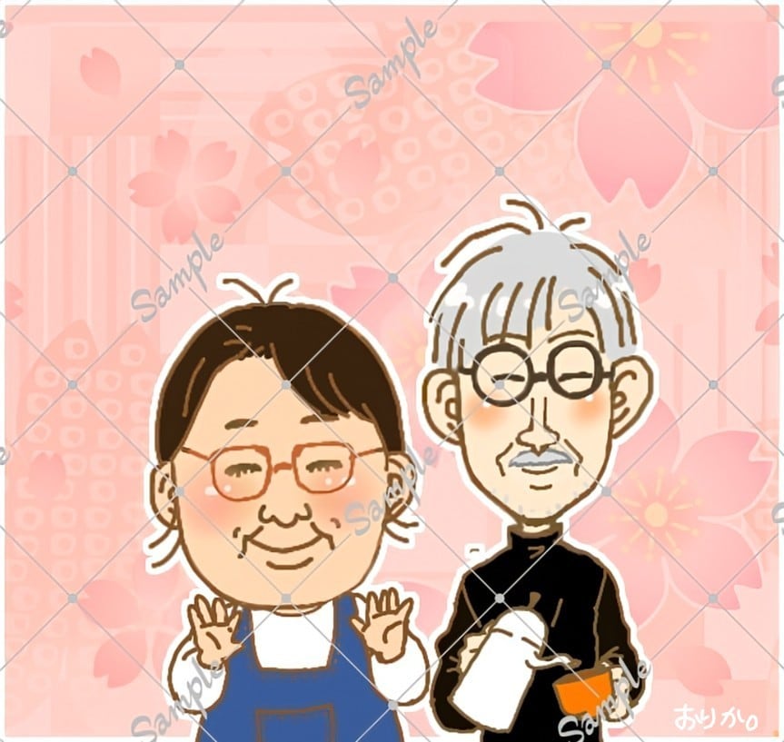 似顔絵イラスト・SNSアイコン描きます あなたの想いをカタチにします♪ イメージ3