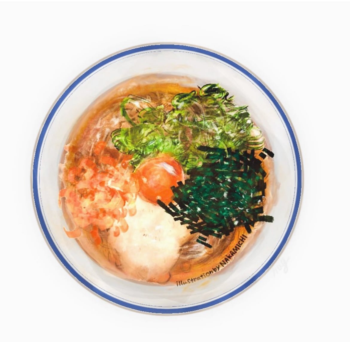 飯テロ級フードイラストを描きます 思わず美味しそう！とこぼしちゃうごはんのイラスト。 イメージ2