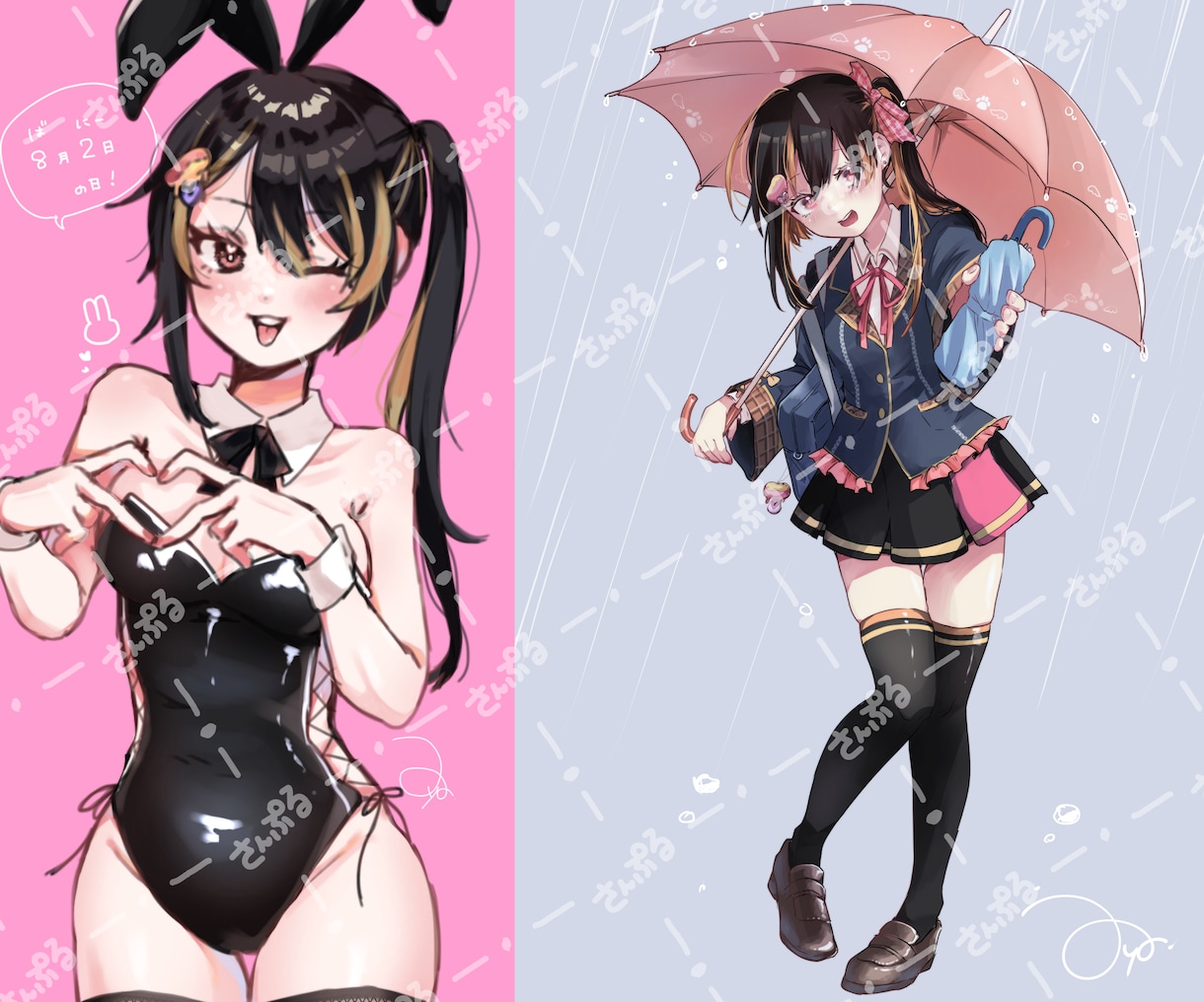 商用OK！可愛いイラスト制作します 配信活動･グッズ用等に！幅広く対応いたします⟡.· イメージ5