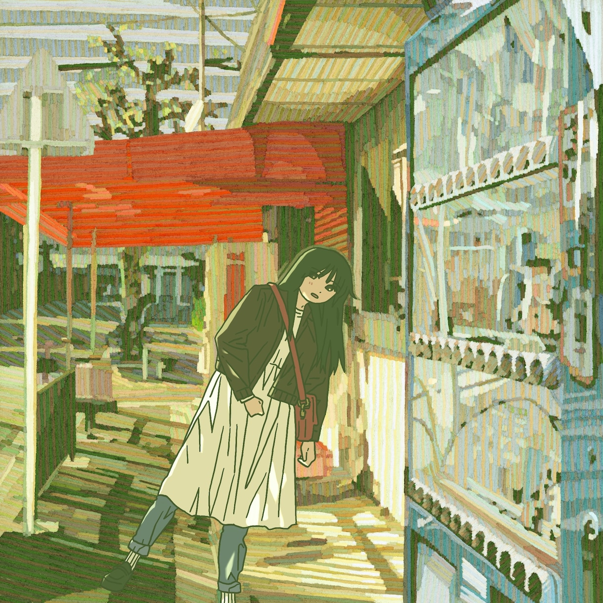 風景に人物が佇む生活感のある絵を描きます 思い出の記録やあなた自身の表現をお手伝いいたします！ イメージ1