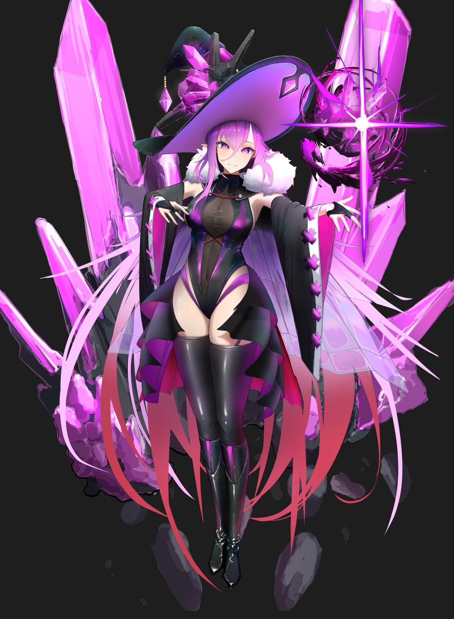 エモい夜景や幻想的な背景と魅力的なキャラを描きます 高い彩度を得意としたイラストを描きます。 イメージ3
