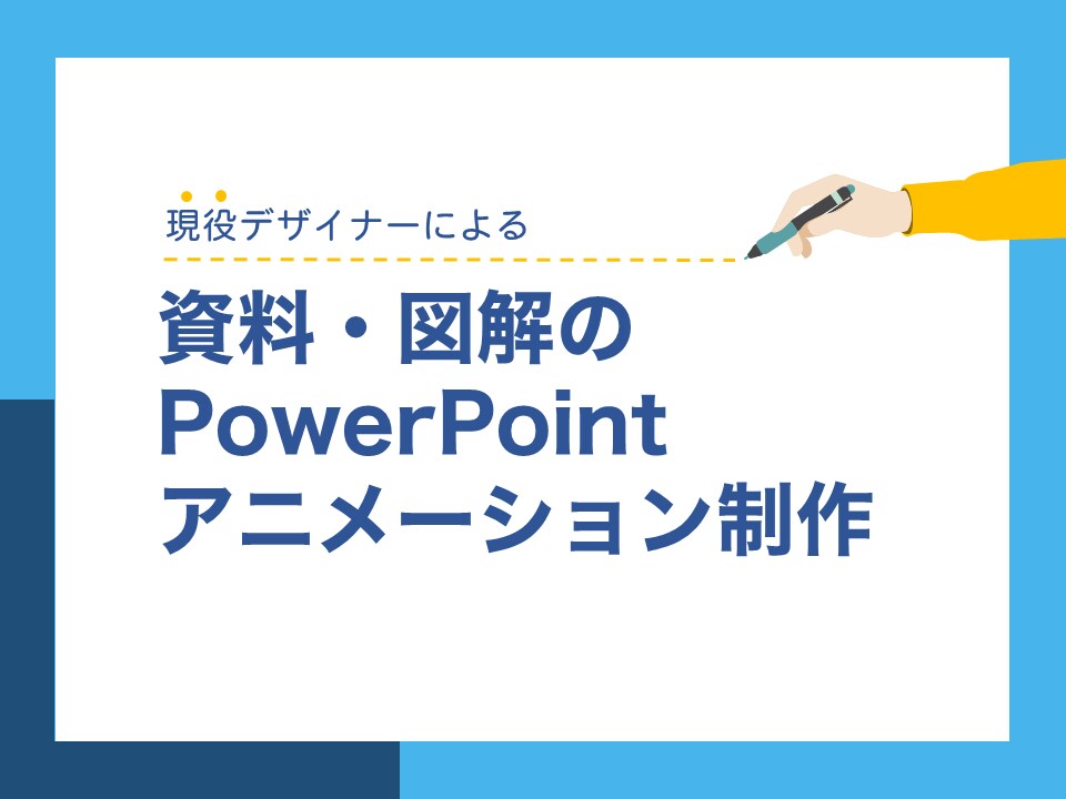 手書きの資料・紙・画像からパワポで動画を作成します 圧倒的にわかりやすい「動く資料」を提供！アニメーション多用！ イメージ1