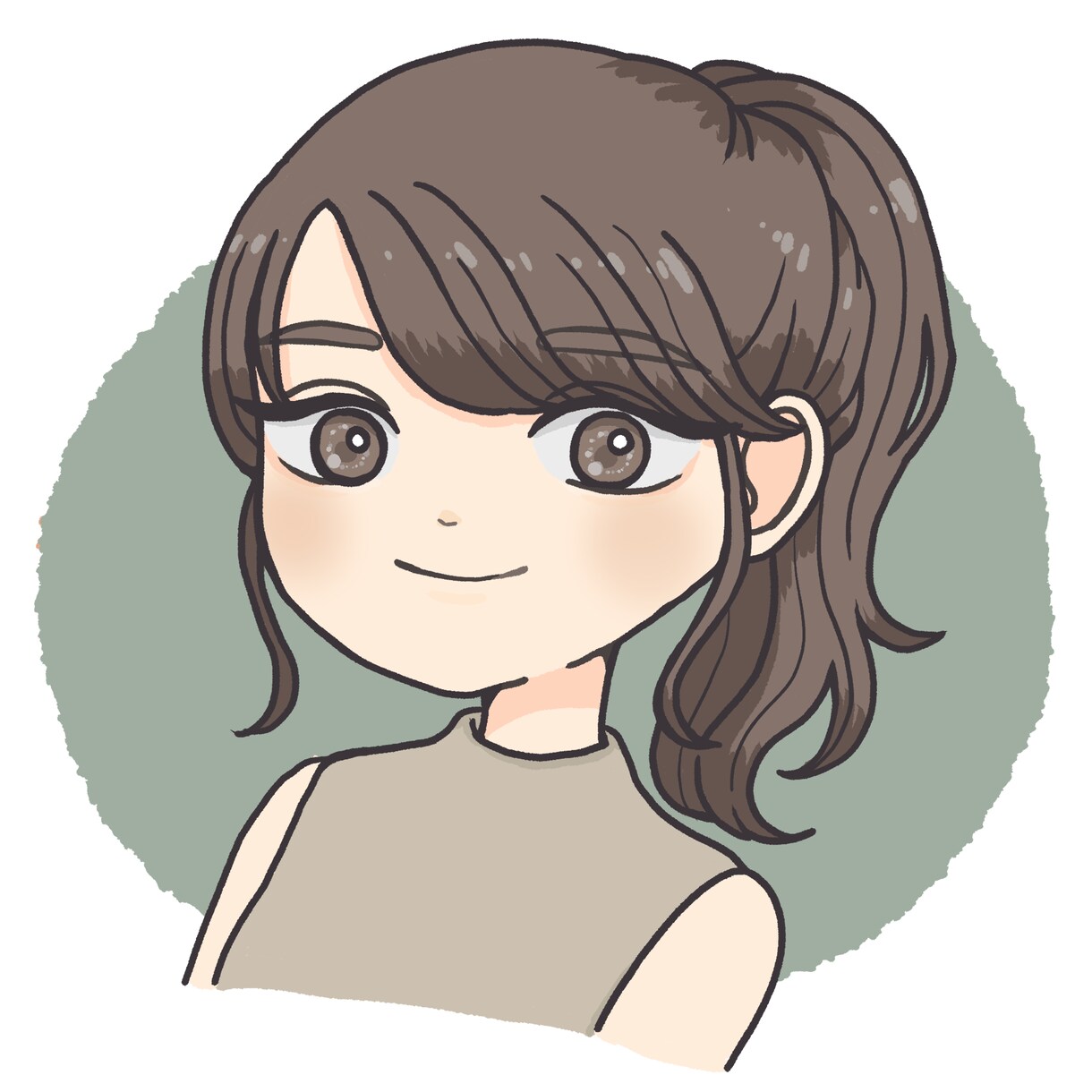 SNSなどで使えるアイコン作成します なるべくお客さんに寄り添って作成しますので、ご相談ください！ イメージ3