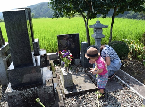 お墓参りの代行致します 忙しくてなかなかお墓参りにいきたいがいけない。 イメージ1