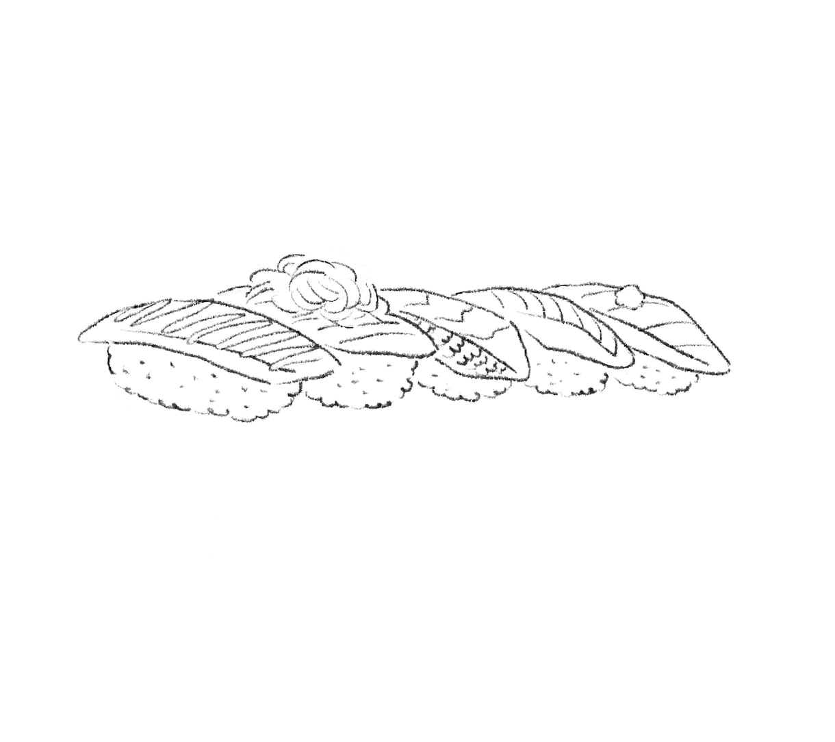 フードイラスト描きます カット画を中心に食べ物のイラストを描きます。 イメージ5