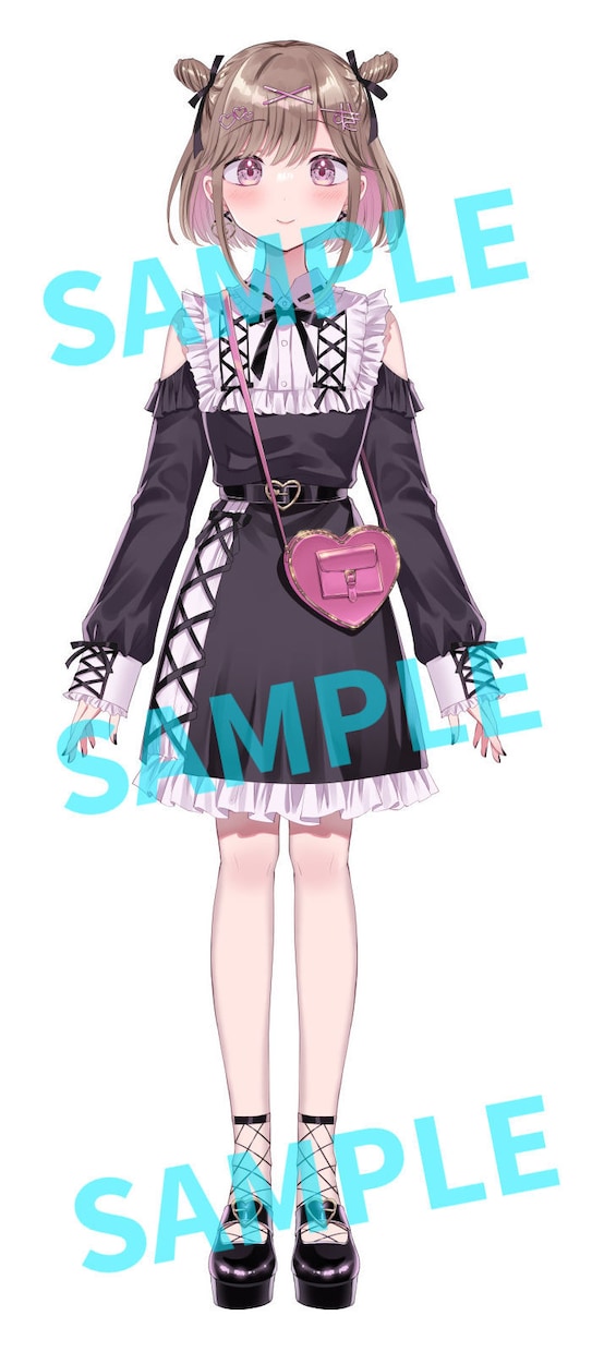 魅力的なVtuber用パーツ分けイラスト描きます オプションを気にせず満足なデザインへ♪ イメージ6
