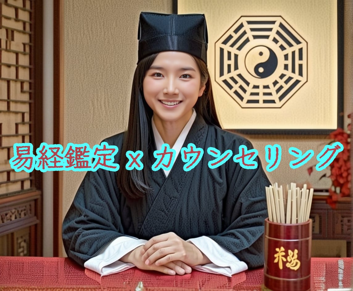 易経×カウンセリングで悩み整理をお手伝いします カウンセラー資格取得者が易経でモヤモヤを言語化 イメージ1