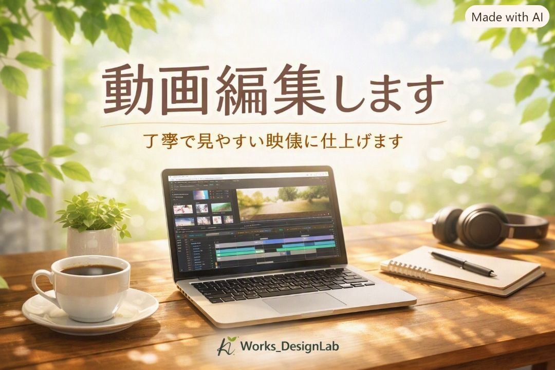 動画編集｜見やすく丁寧に仕上げます PR・YouTube・ショート動画まで対応 イメージ1