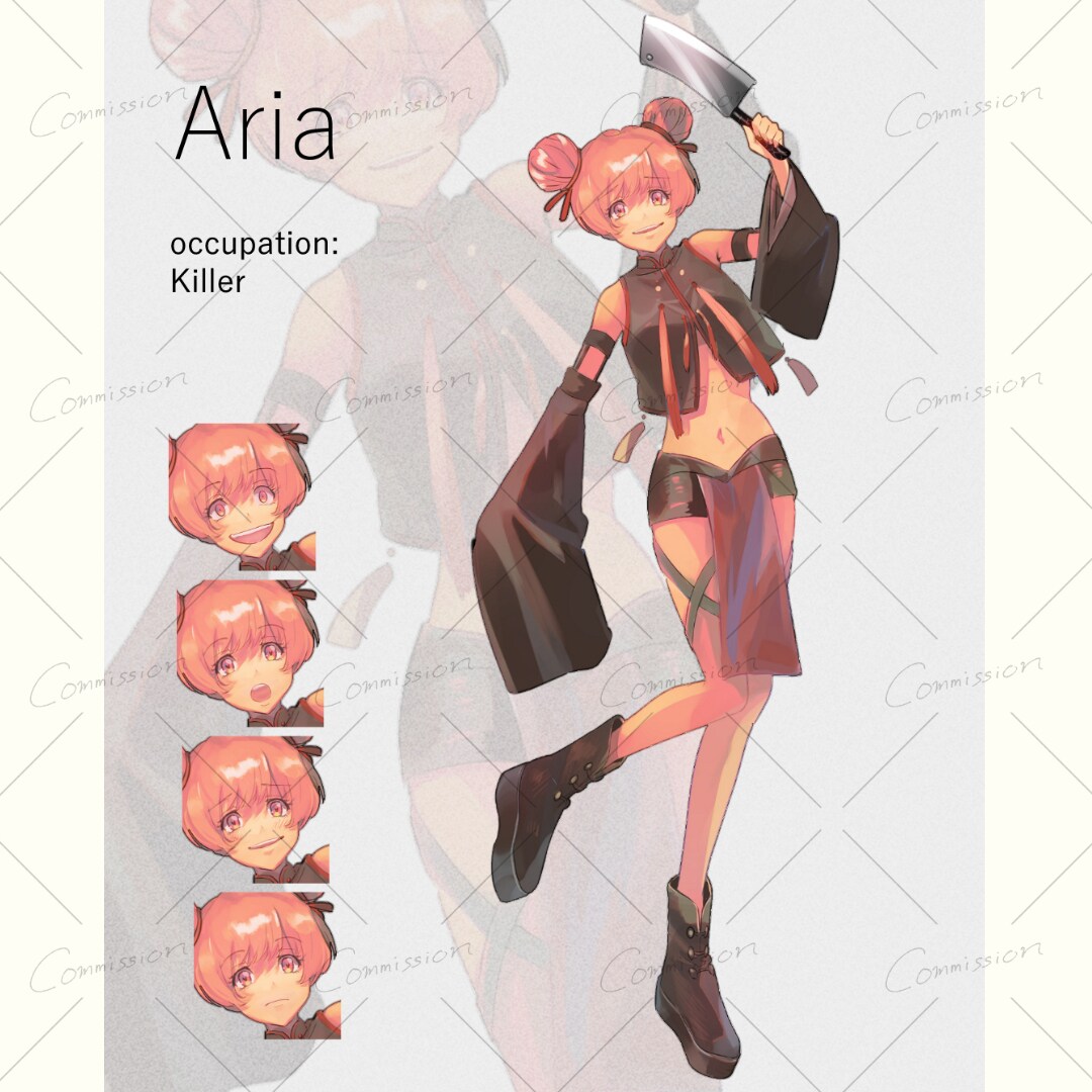 アイコンや動画用、立ち絵のイラスト全般お描きします 配信、ヘッダー、立ち絵、アニメ風のイラストで制作します！ イメージ7