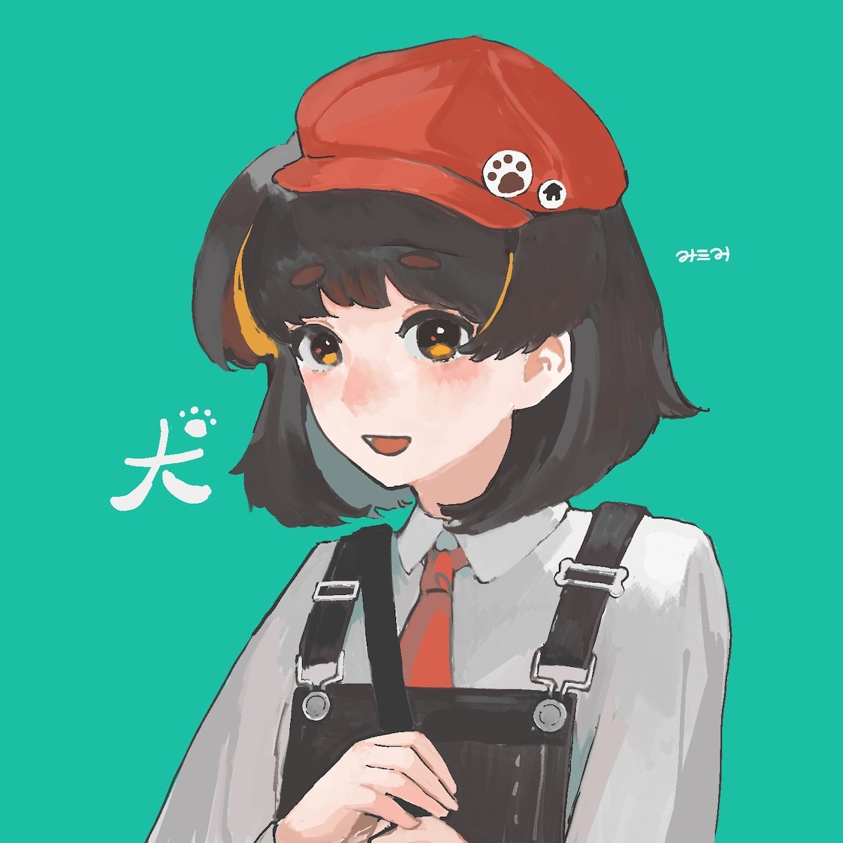 SNSで使えるキャラクターアイコンを作成します アナログな雰囲気でオリジナリティのあるアイコンを作成します！ イメージ2