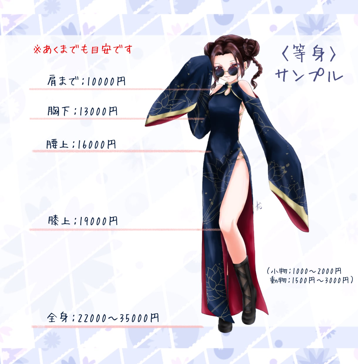 修正無制限！ご希望にあったイラスト制作いたします イメージがぼんやりでもOK！あなただけのイラストを！ イメージ3