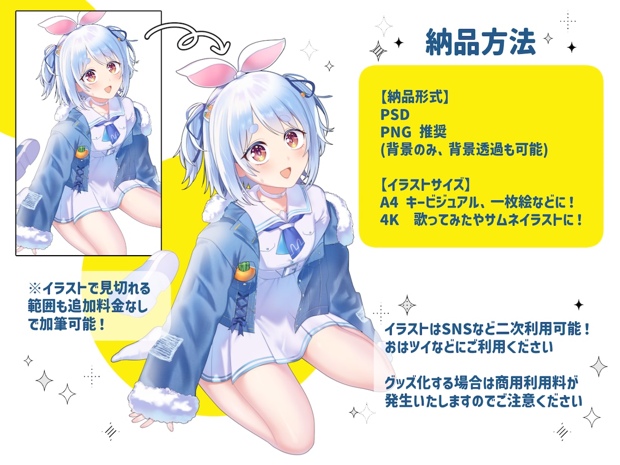 企業実績〇男女問わず世界観に合ったイラスト描きます 歌ってみた動画やキービジュアルなど一枚絵イラストが得意です！ イメージ2