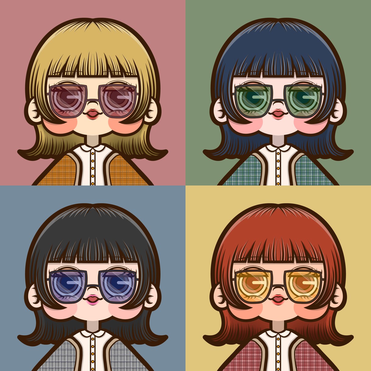 可愛いPOPなアイコンを作成します 個性あるアイコンはいかがですか？ イメージ8