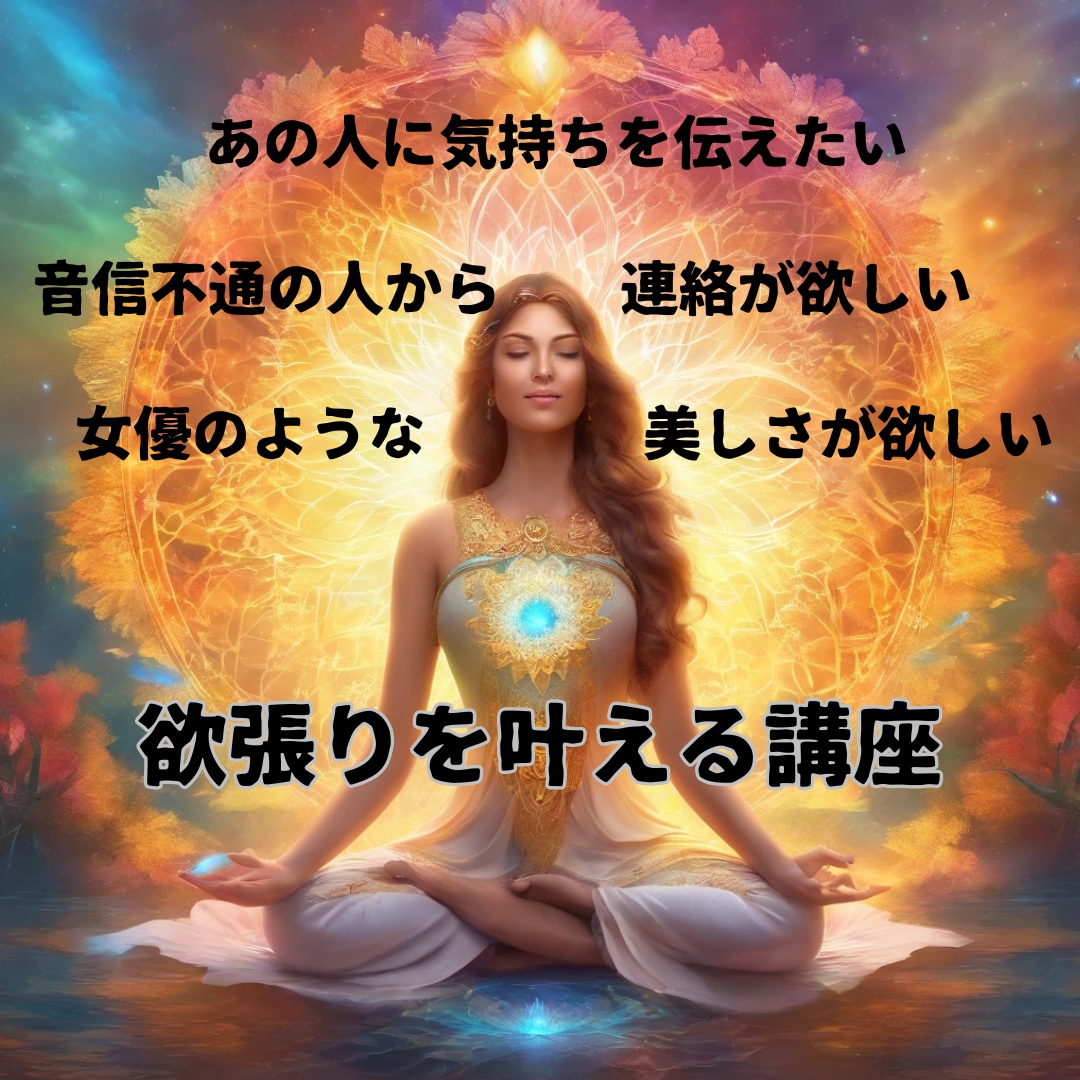 モテ気功＆思念伝達が自分で出来るように教えます 美しさも恋愛も♡理想の未来を引き寄せる魔法6講座 イメージ3