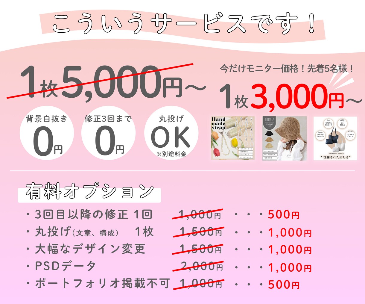 売れる！魅せる！EC画像を制作します 現役デザイナーが売れる商品画像を制作します！ イメージ4