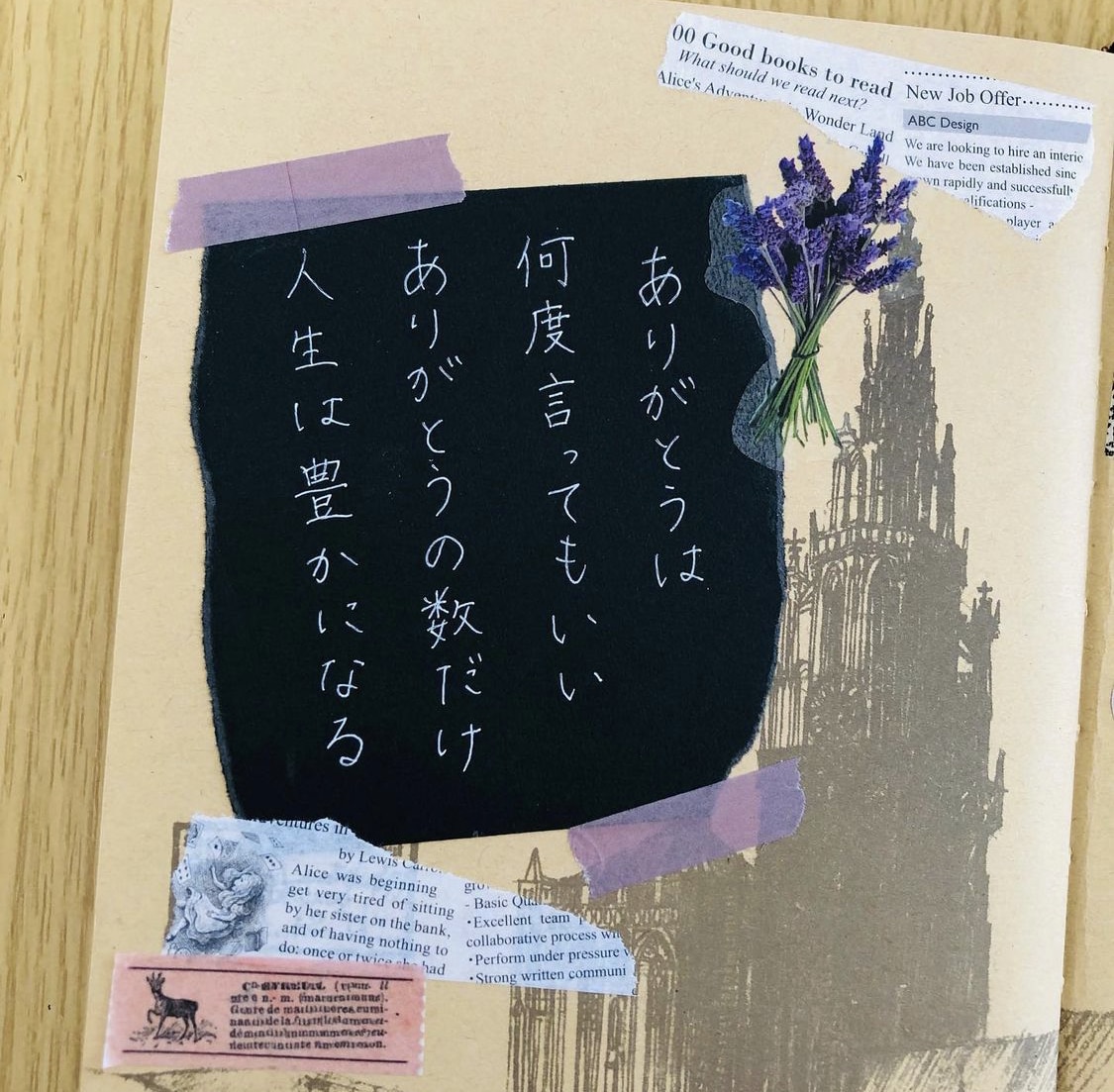 コラージュしてオリジナルポストカード作成致します オリジナルカード作成致します。世界に一つだけの作品です。 イメージ5