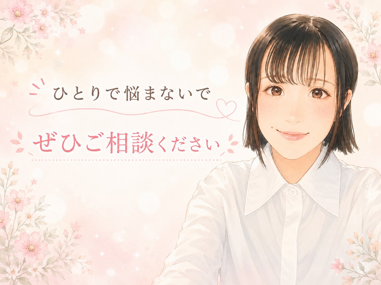 恋愛相談＊辛いお悩みお聞きします HSP気質・元風俗嬢みどりがあなたの恋愛の悩みをお聞きします イメージ3