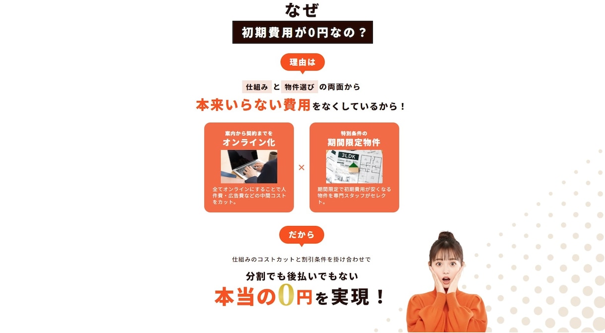 賃貸の初期費用を最安で借りられるか診断します LINE登録4万人越えのしょきゼロが初期費用診断いたします。 イメージ2