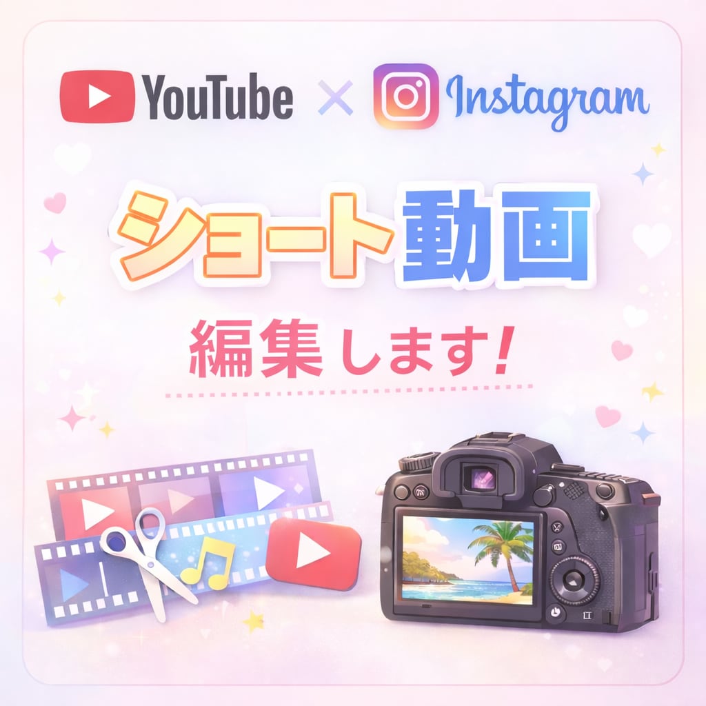 YouTubeショートの動画編集します YouTubeショートなどの縦型ショート動画の編集を承ります イメージ1