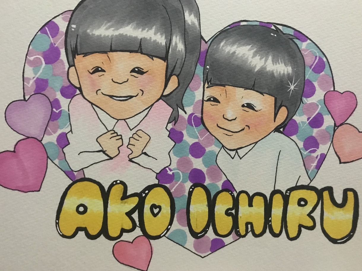 お洒落な似顔絵描きます 11月限定でお試し価格にて提供しております★配送料無料★ イメージ2
