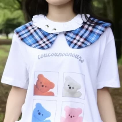 フルオーダー！オリジナルつけ襟作ります 好きな素材、デザイン一緒にご相談の上あなただけのつけ襟を！ イメージ3