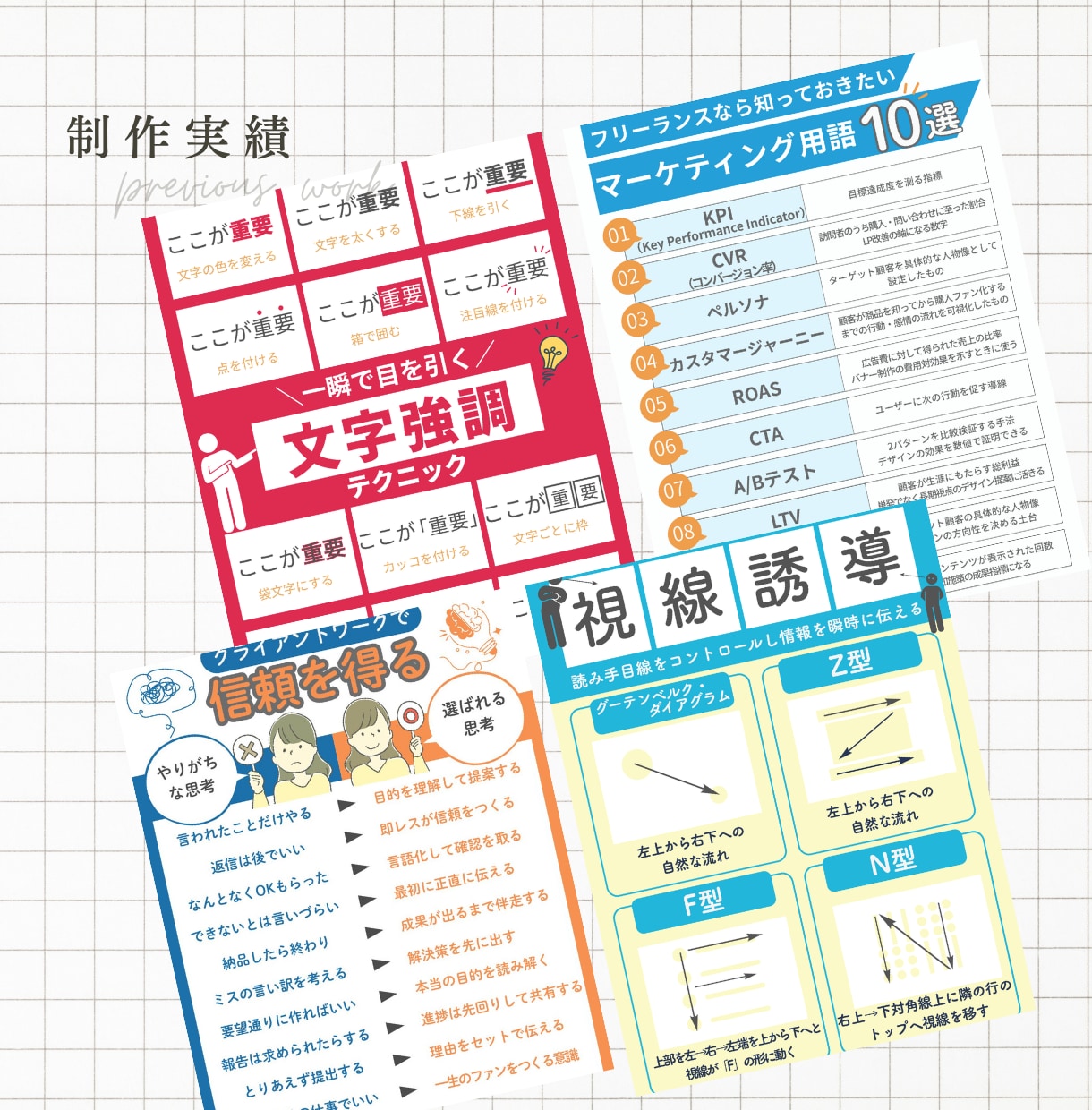 Canvaで見やすく伝わる　SNS用図解作成します SNS・ブログ・コンテンツ図解画像　難しい内容も伝わる図解に イメージ2
