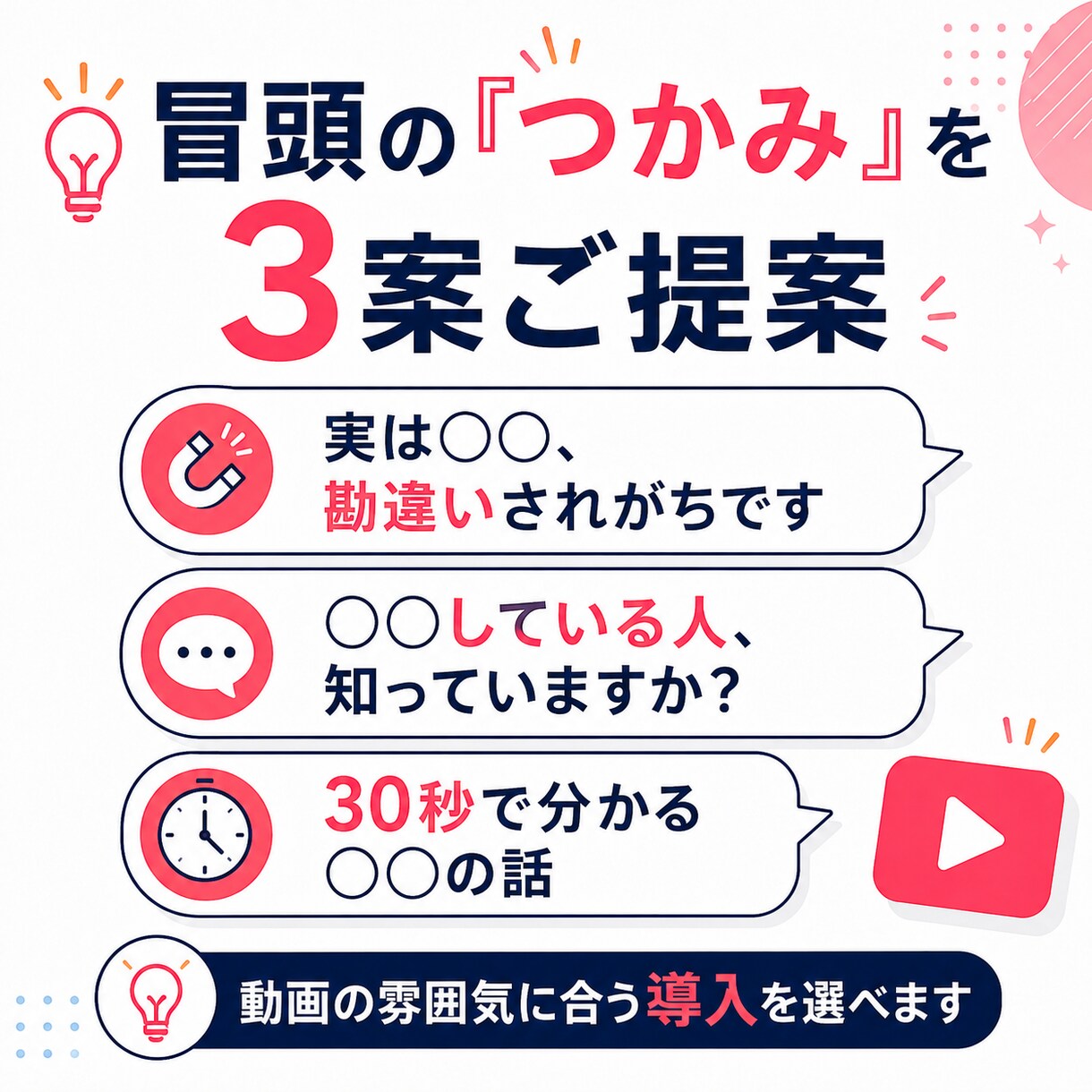 YouTube・TikTok向け台本を作成します 実案件★5評価｜企画2案＋フック3案付き イメージ5