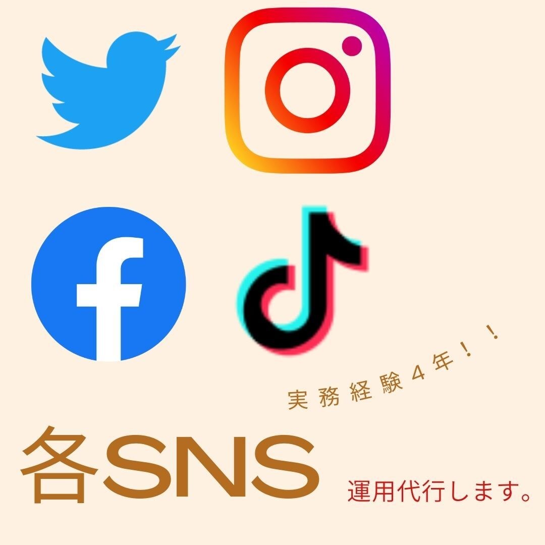 各SNSの運用代行をします 実務経験4年の実績！フォロワーを増やしたいならお任せ！ イメージ1