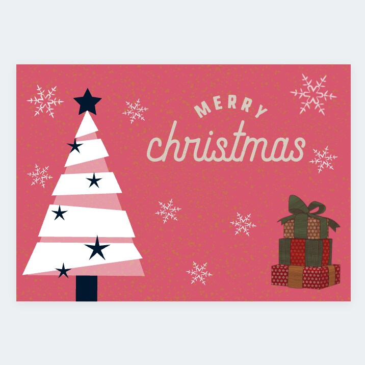 クリスマスカードのデーターを共有致します 可愛くお洒落なカードです。canvaで編集も可能！ イメージ2