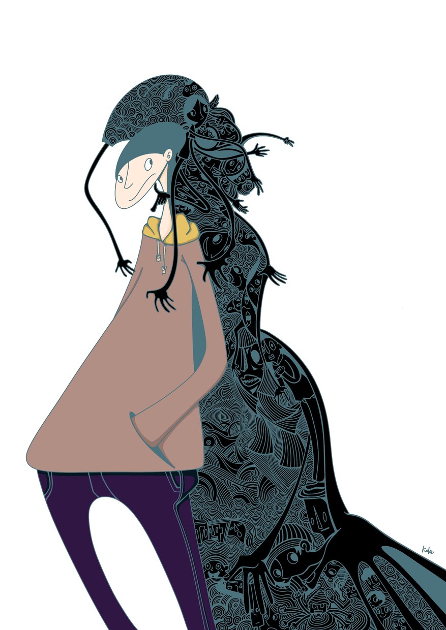 イメージのイラストを描きます。ます 独特な色使いで他とは違う作品です。 イメージ10