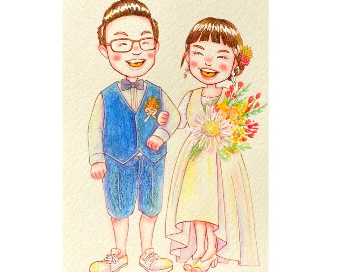 かわいい♡ミニキャラ風イラストお描きします 笑顔を届ける贈り物、想い出のインテリアにぴったりです✾ イメージ4