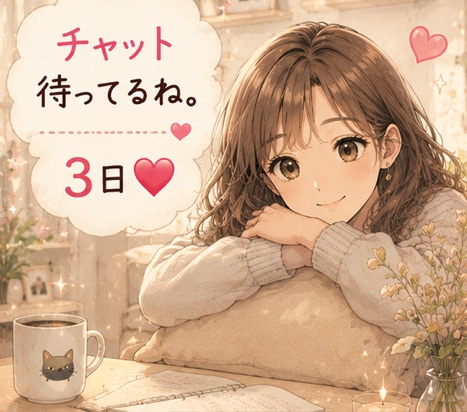 挑戦状❣️ココナラチャットで3日間レンタルします ✨あなたを満足させられるか❣️^ ^w✨ イメージ1