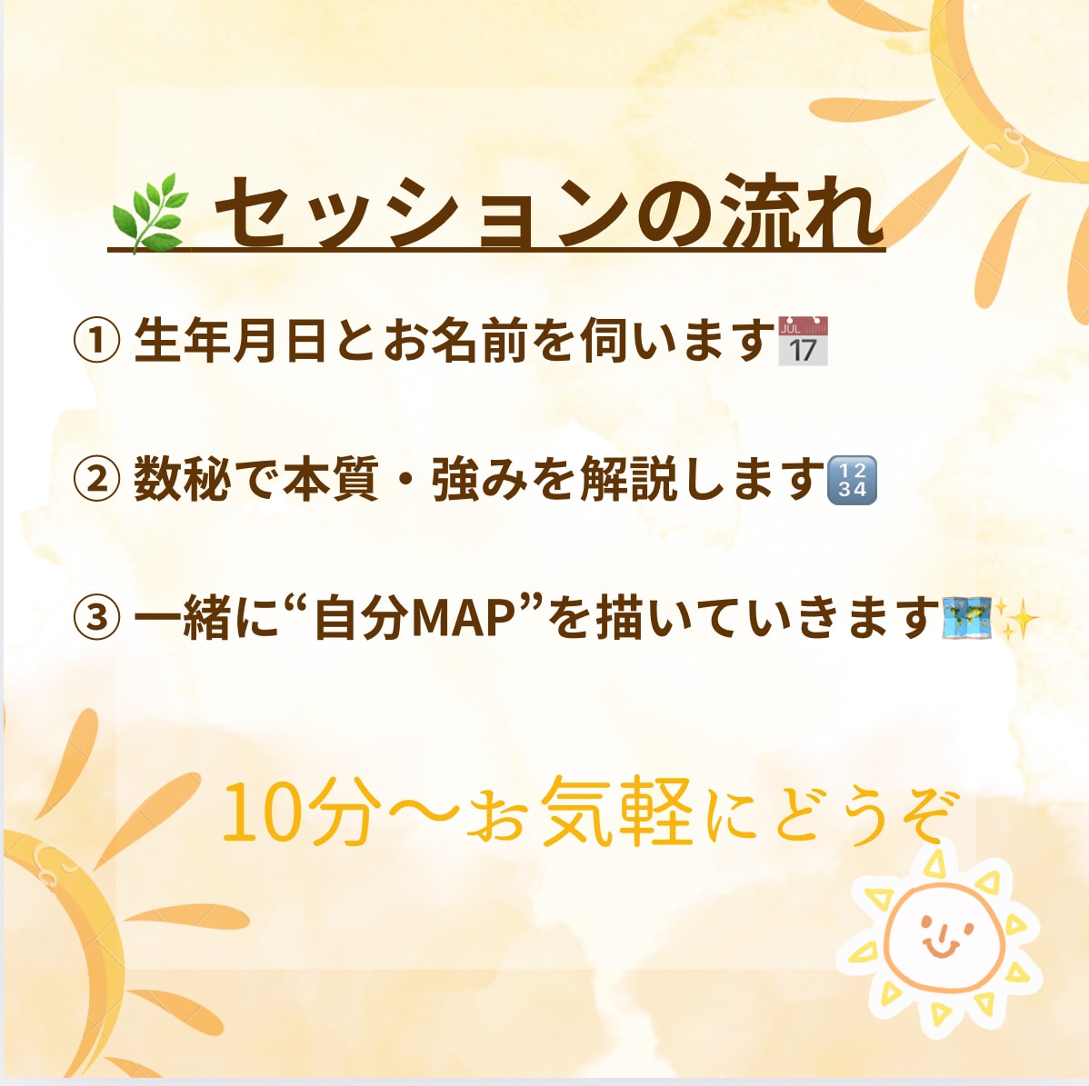 数秘で心を整理します 心を整理すると、明日が少し楽しみになる♪ イメージ4