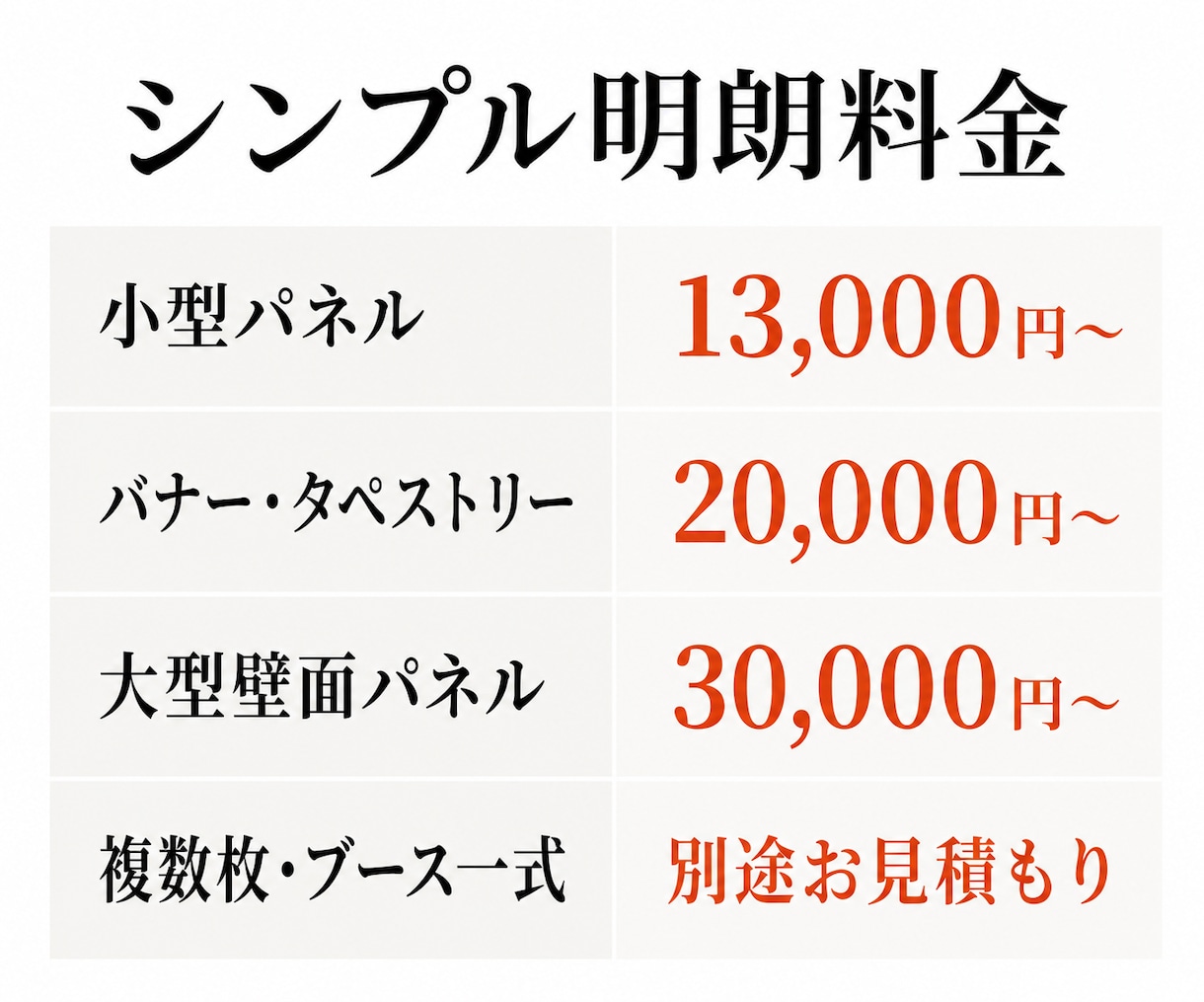 集客できる展示会パネルデザインします タペストリー・バナーも対応／全サイズ対応 イメージ2