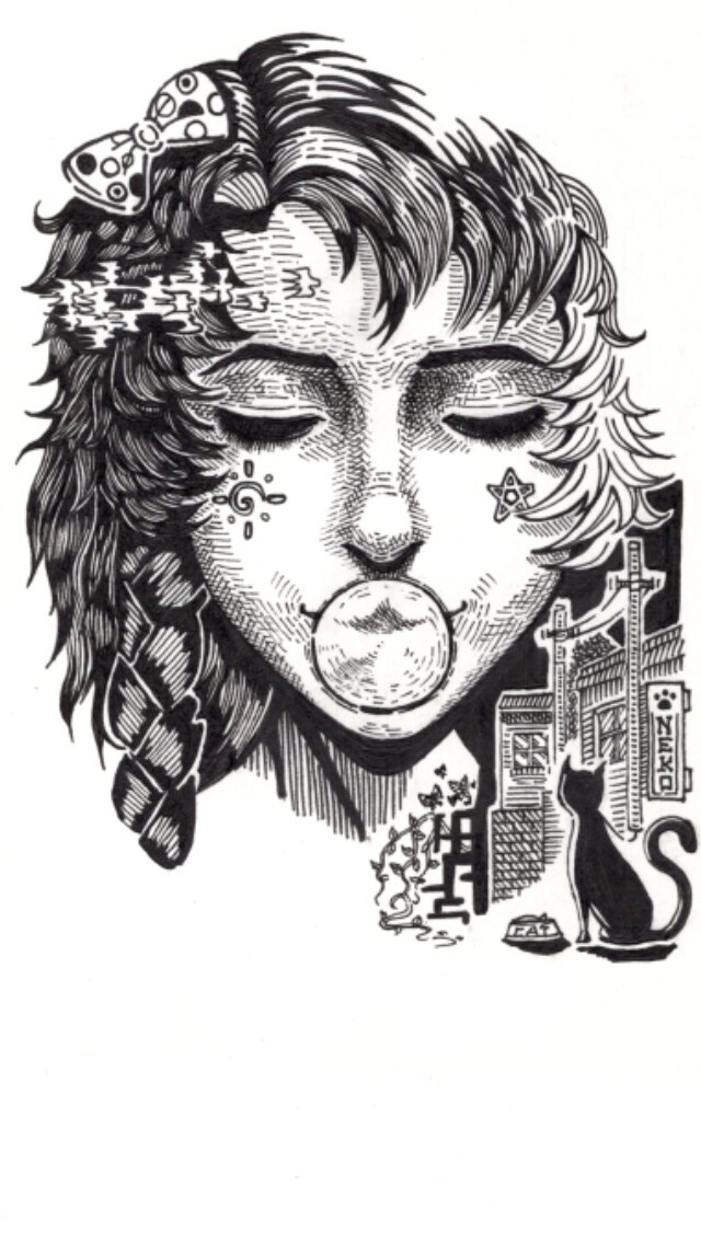 繊細なモノクロイラストを描きます 精緻系や白黒系がお好きな方向け。 イメージ3