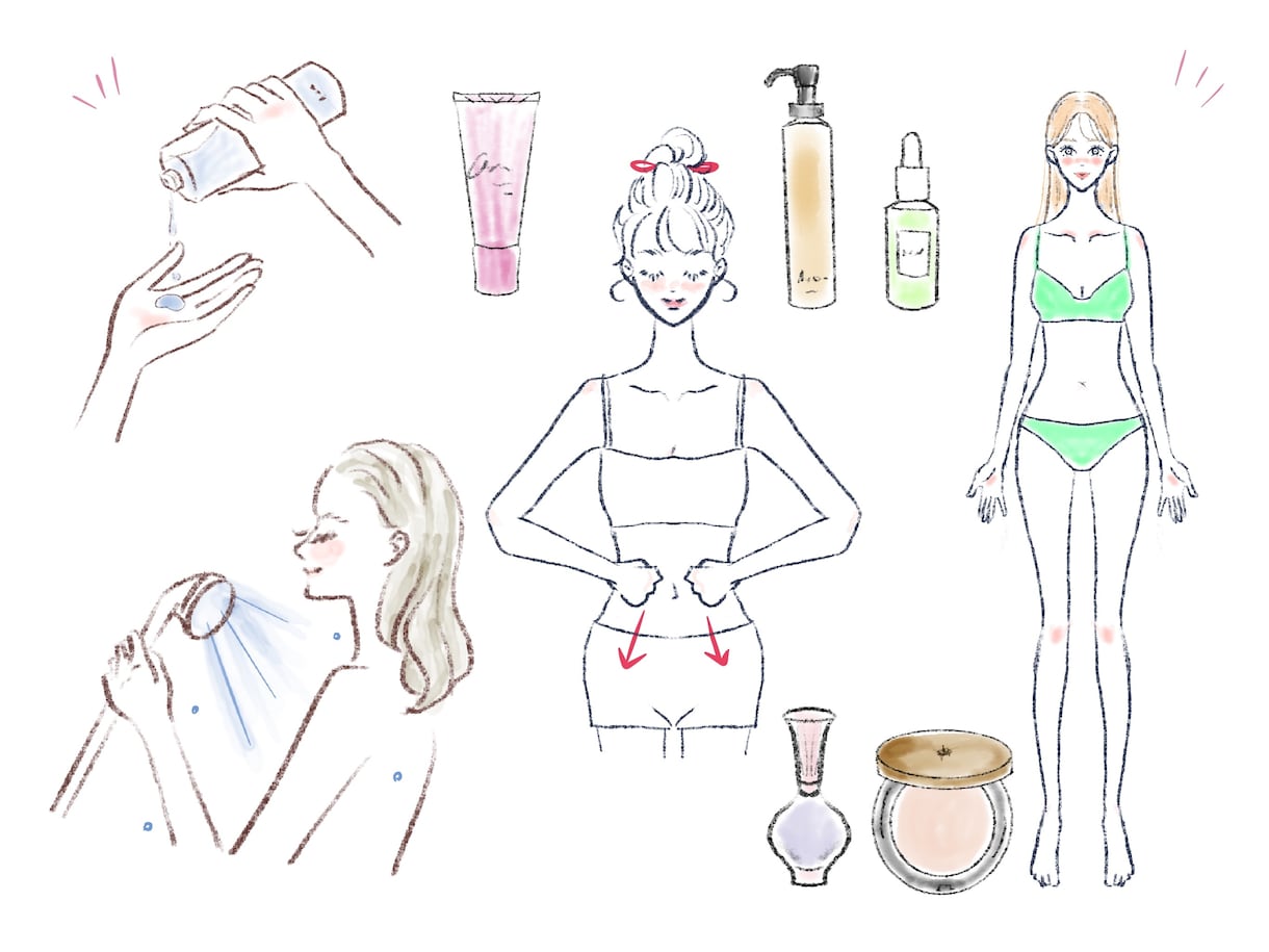 美容系イラスト作成します チラシ、雑誌、パンフレット、バナー等にご利用ください。 イメージ2