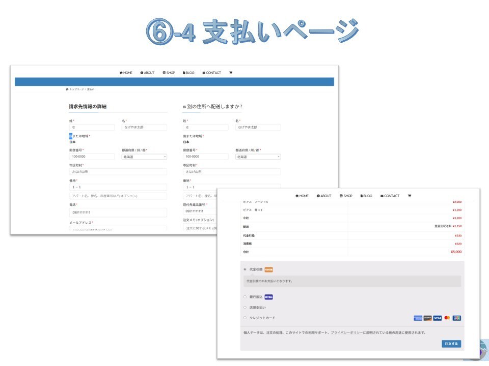多くの商品を販売するショッピングサイトを構築します 独自ドメインを持ち、高機能で高品質なECサイトを構築します。 イメージ10