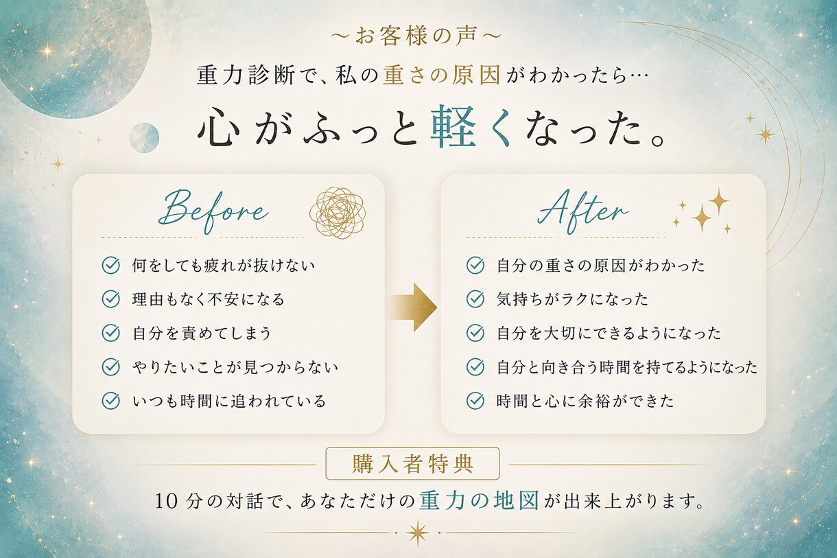 あなたは今、何g？｜レイキ✕重力診断教材ます 自分への違和感、それは目に見えない重力。その重力を測る。 イメージ6