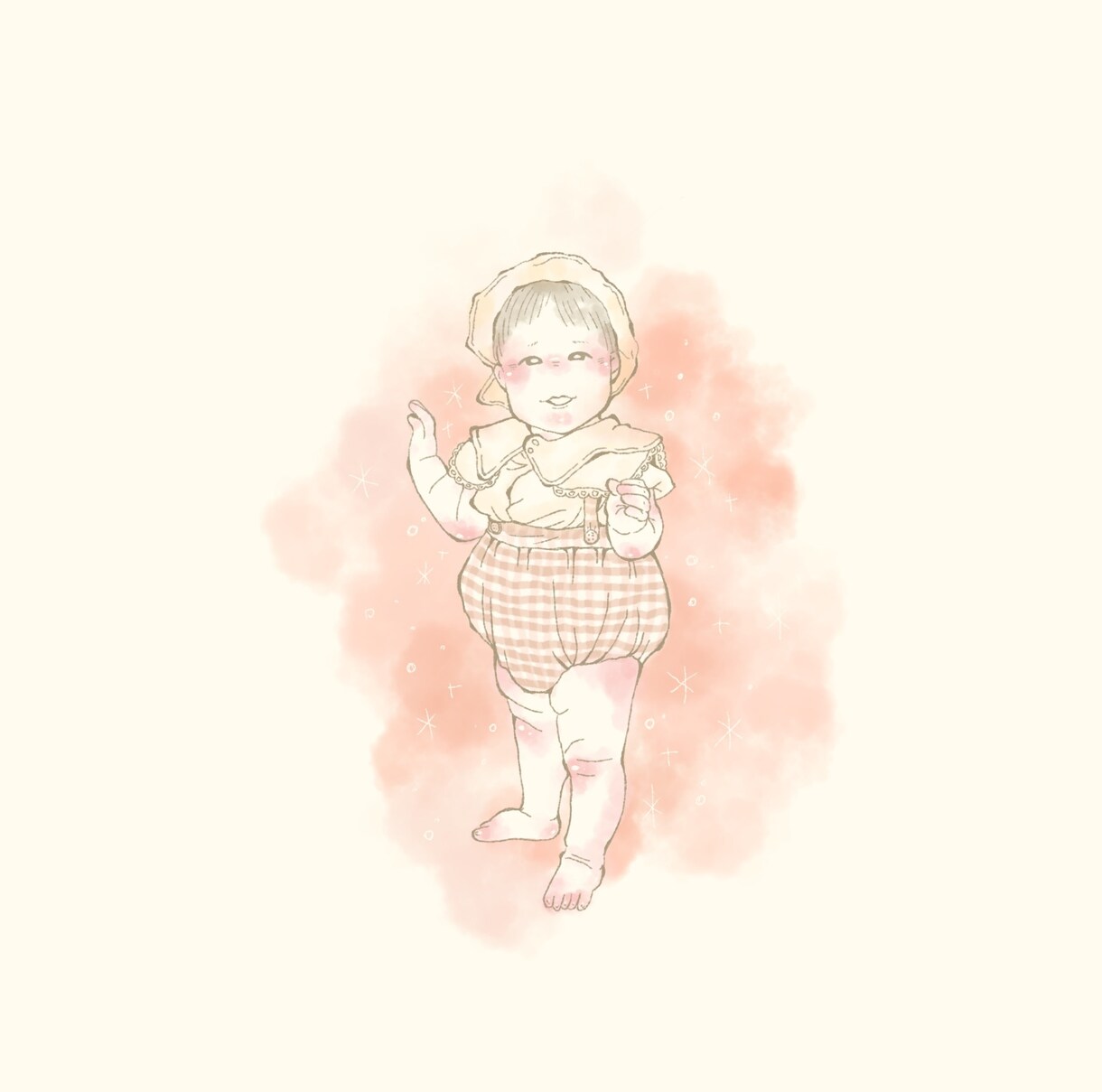 商用◎ふんわり絵本のような似顔絵アイコンを描きます お写真、イメージを元にアイコンを描きます！商用利用可能です！ イメージ2