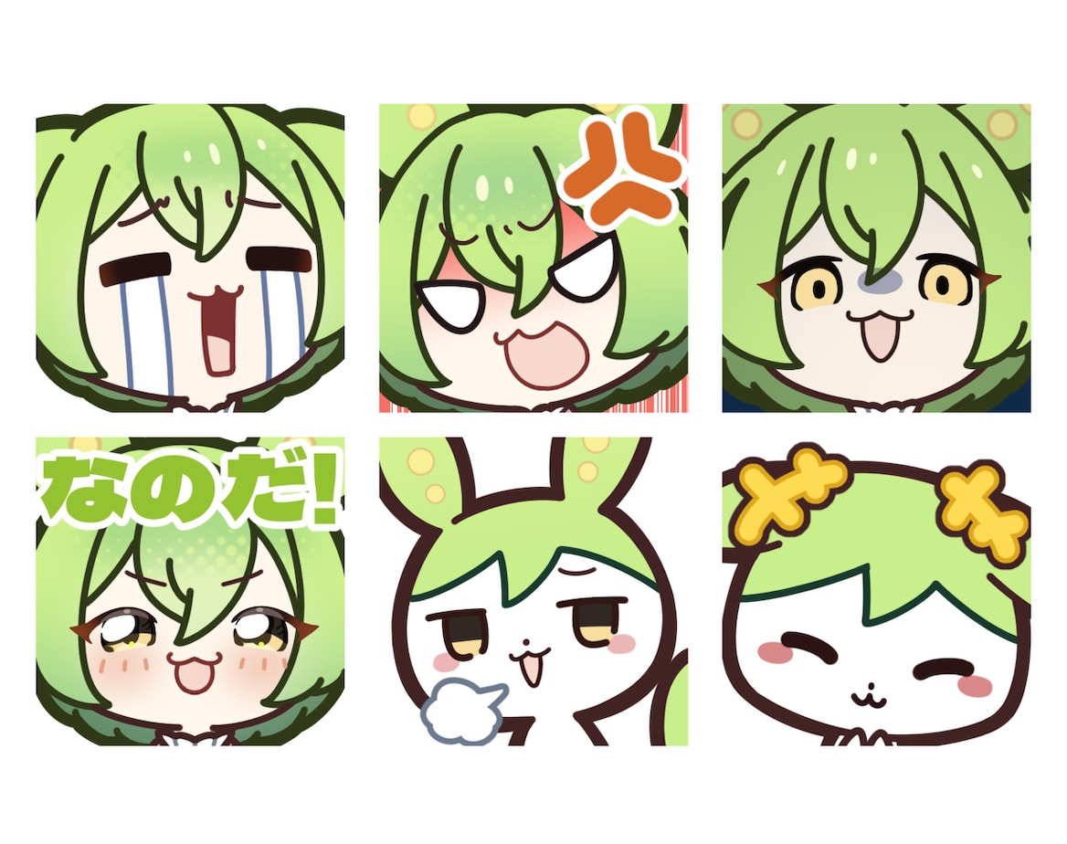 配信・SNSで活躍するミニキャラを描きます 【企業実績多数】アニメ公式グッズ担当のプロが制作します！ イメージ12