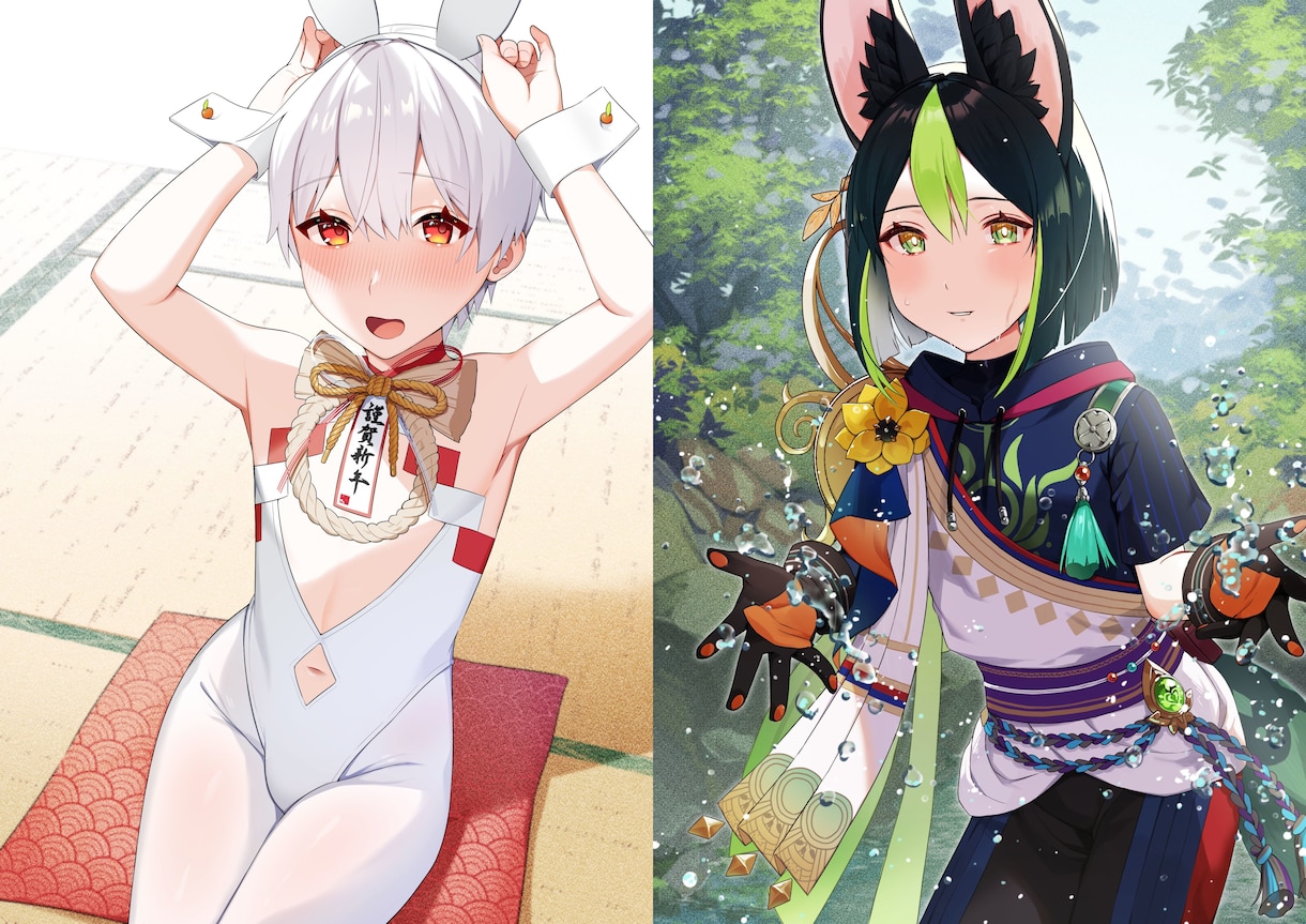 一枚絵・アイコン等◆先着5名まで特別価格で描きます 魅力的な少年や青年のイラストお任せください！ イメージ6