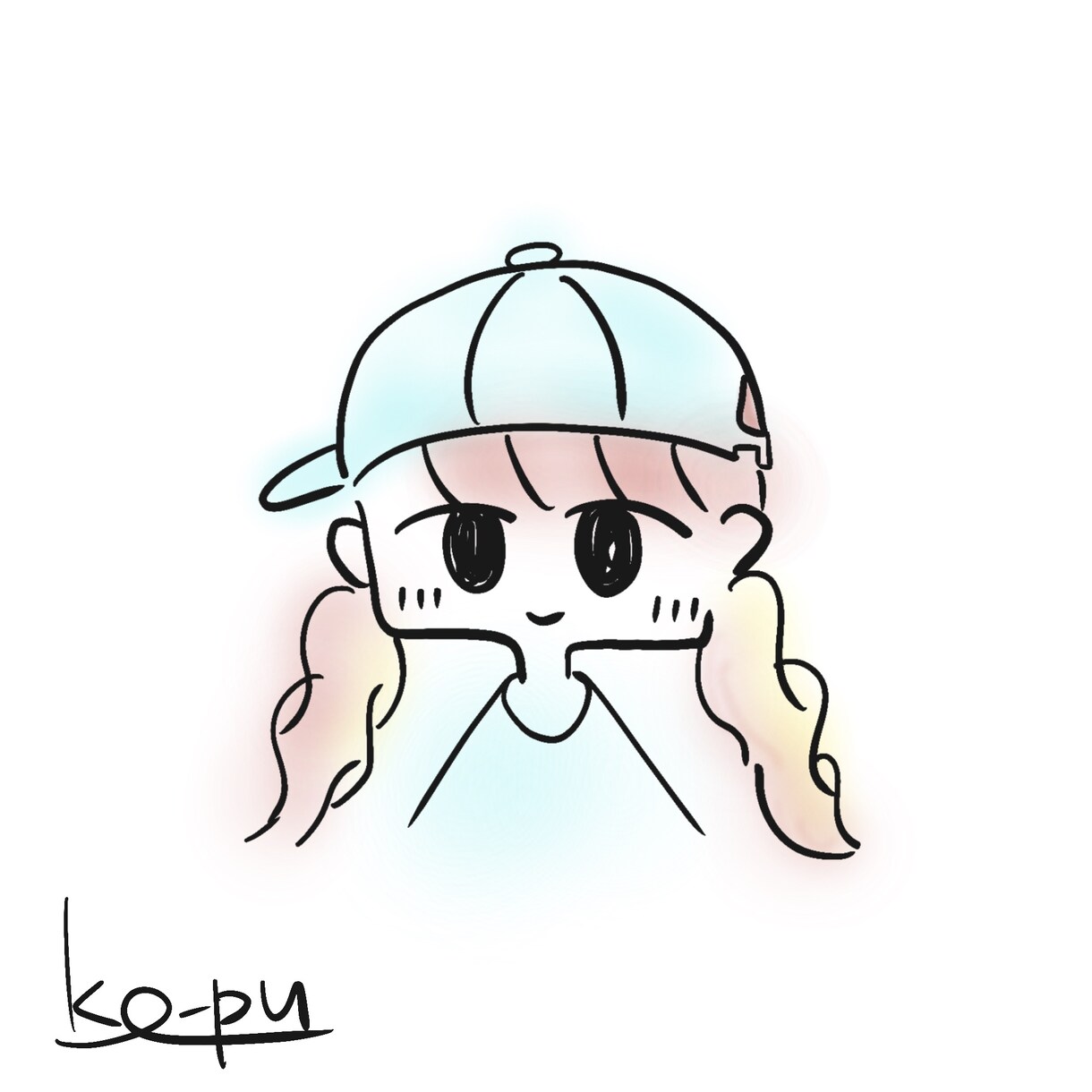 ゆるふわで温かいアイコンを作ります シンプルで可愛いアイコンを作成します٩(*´︶`*)۶ イメージ2