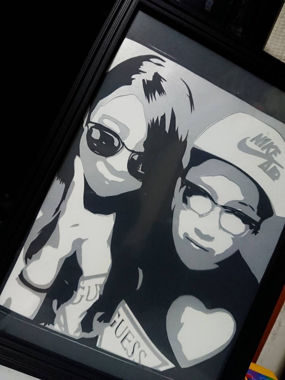 オーダーメイドで切り絵を制作致します オーダーメイドで切り絵の制作をしてます。ウェルカムボード等 イメージ3