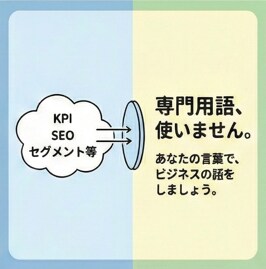 企業のマーケティング戦略をサポートします 難しい用語は使わずに、マーケティング戦略の相談に乗ります！ イメージ2