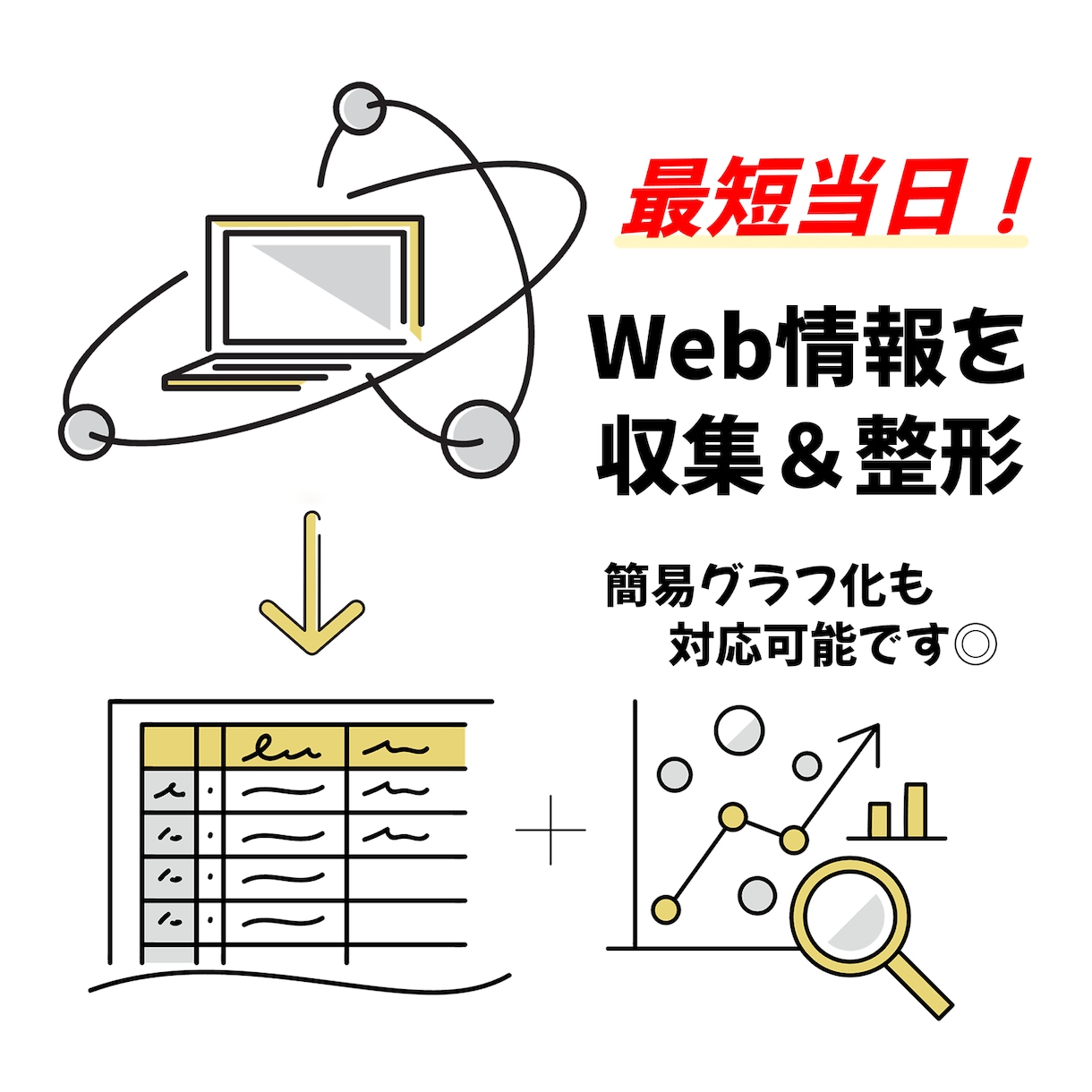掲示板・商品情報など／スクレイピング＋整形します Web上のデータをご希望の形式におまとめします！ イメージ1