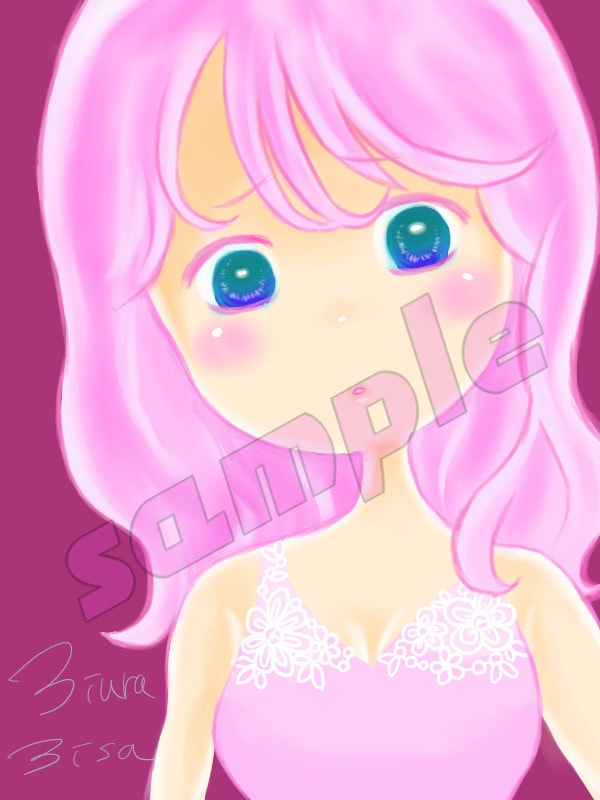 SNSに使えるかわいい人物アイコン描きます TwitterなどSNSで使えるアイコン描きます。 イメージ1