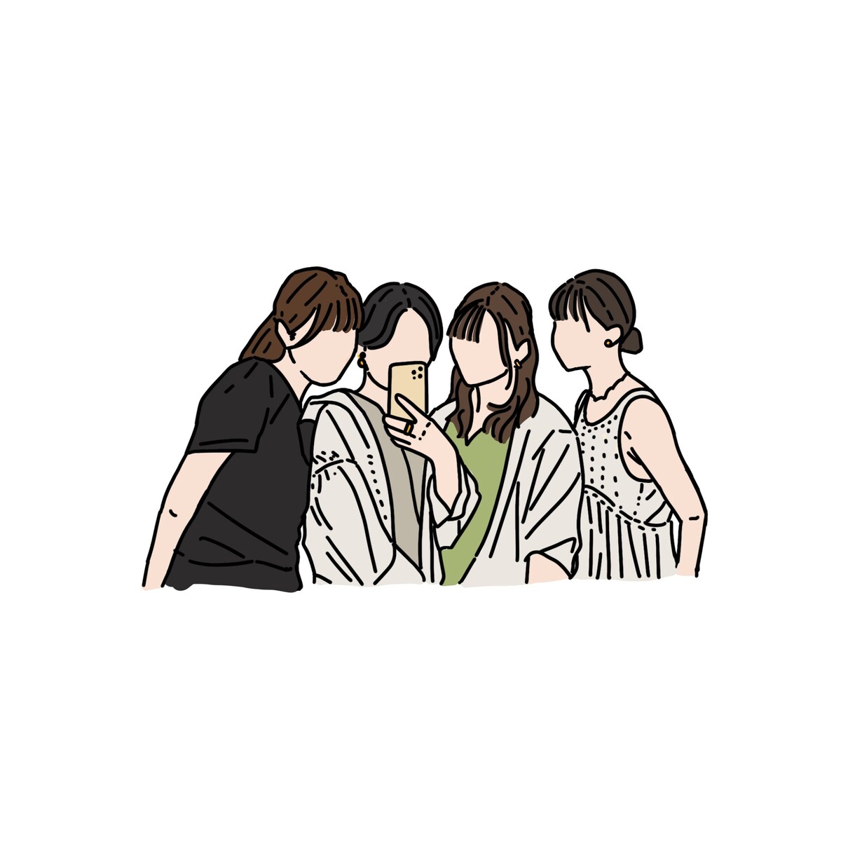 あなたの大切な写真をイラストで描き上げます シンプルなイラストでアイコン、プレゼントにも最適です イメージ6