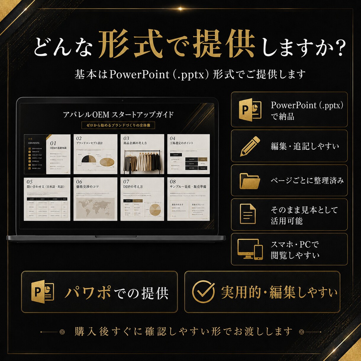 アパレルOEMで自分のブランドを作る方法を教えます 初心者向けにOEMブランド立ち上げを解説します イメージ2