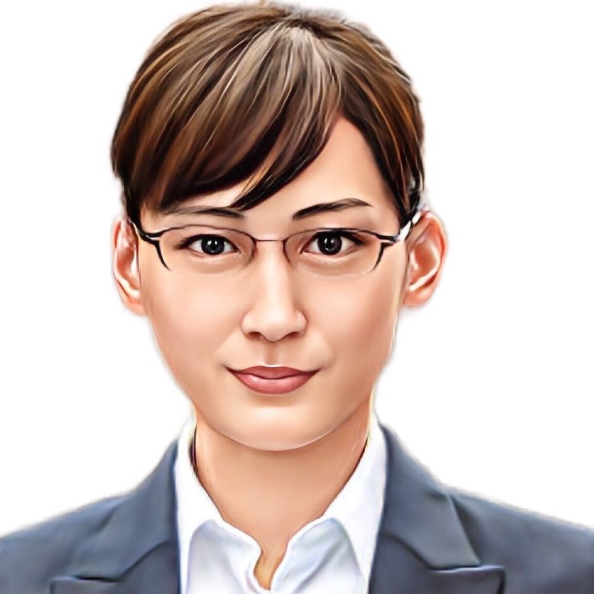 SNSアイコンに！目を引くイラスト似顔絵を作ります 写真からリアル似顔絵を作ります。 イメージ6