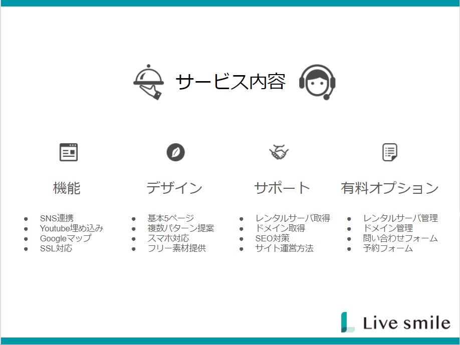 ホームページ初心者の方お薦め！格安で作成します 追加料金なし！スマホ対応、お問い合わせ等 イメージ2
